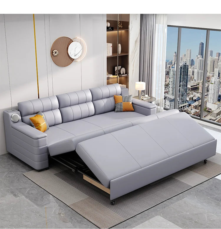 Simple multi-functional sofa and bed