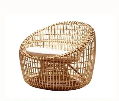 Outdoor Rattan sofa and chair with table