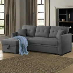 Convertible Sectional Sofa with Storage