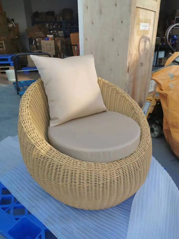 Outdoor Round Rattan Set