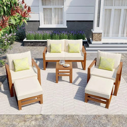 Outdoor Acacia Wood 6-Piece