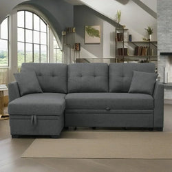 Convertible Sectional Sofa with Storage